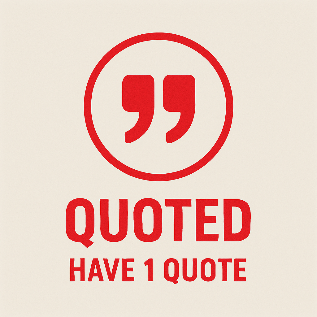 Quoted
