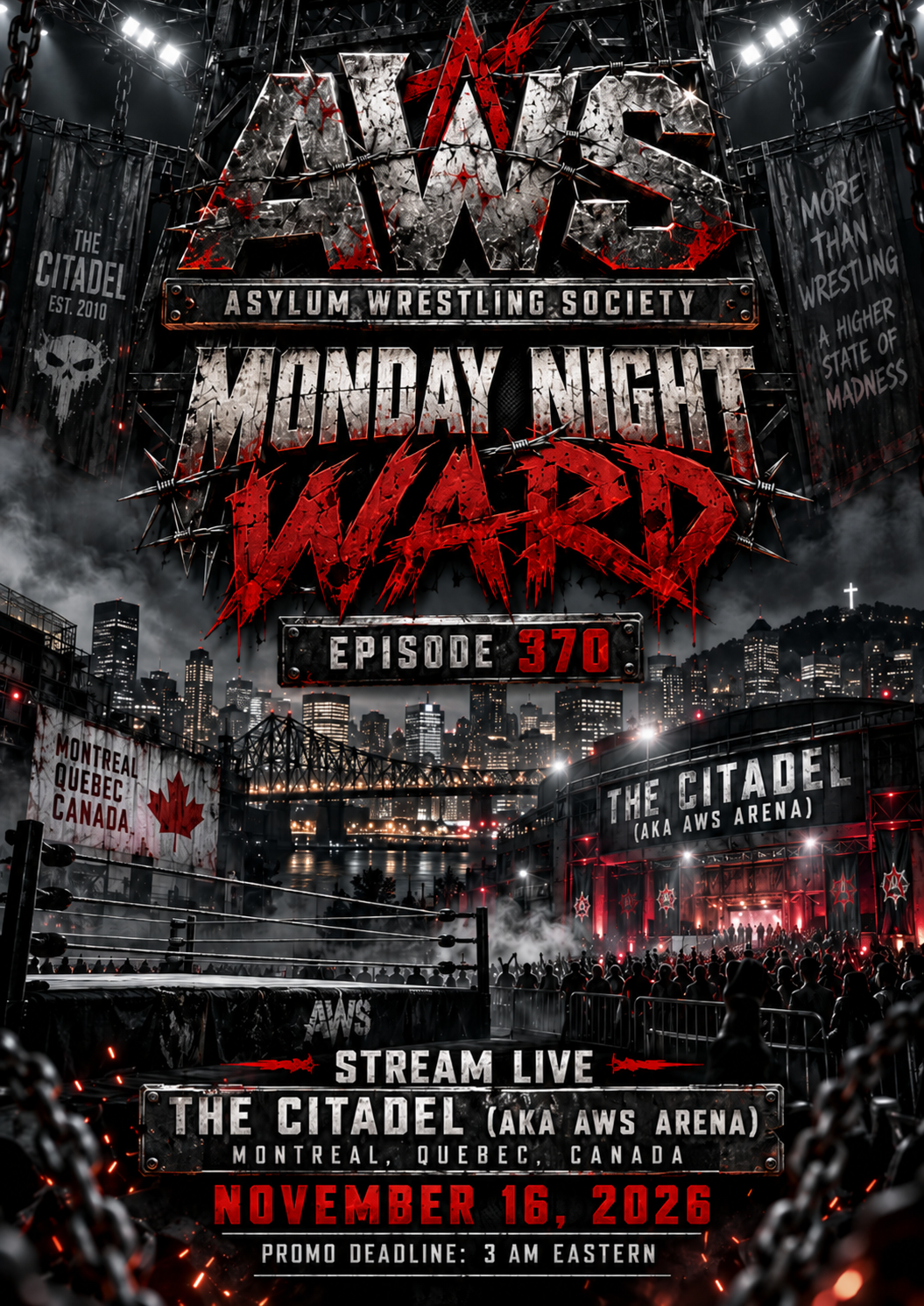 AWS Monday Night Ward #370 Poster