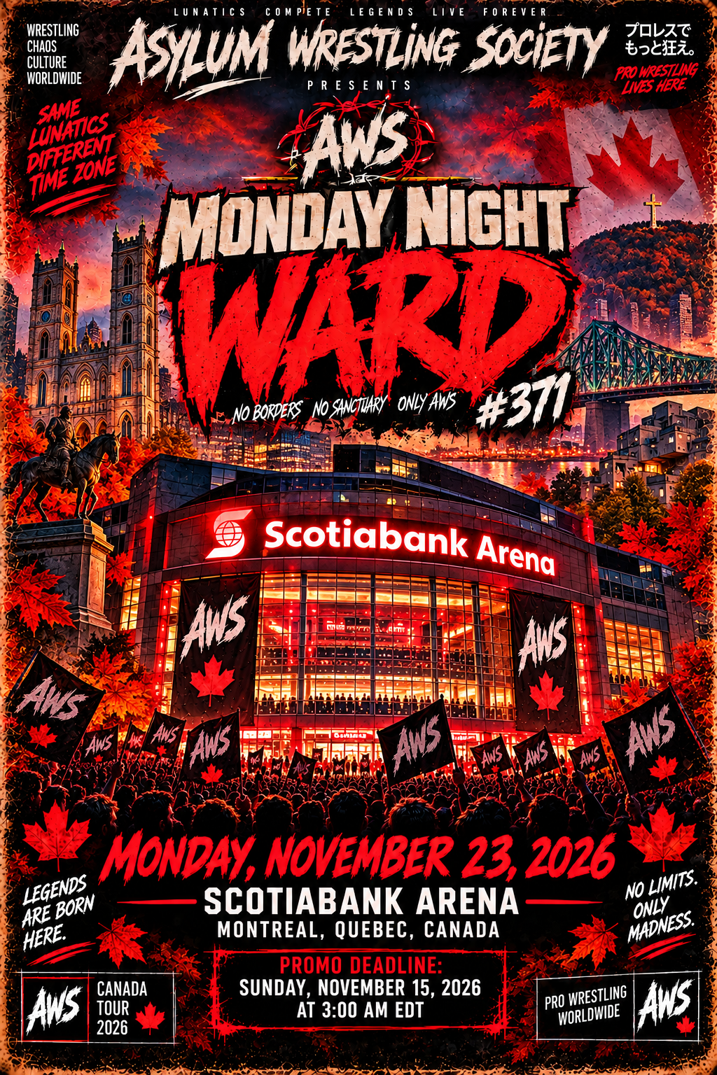 AWS Monday Night Ward #371 Poster