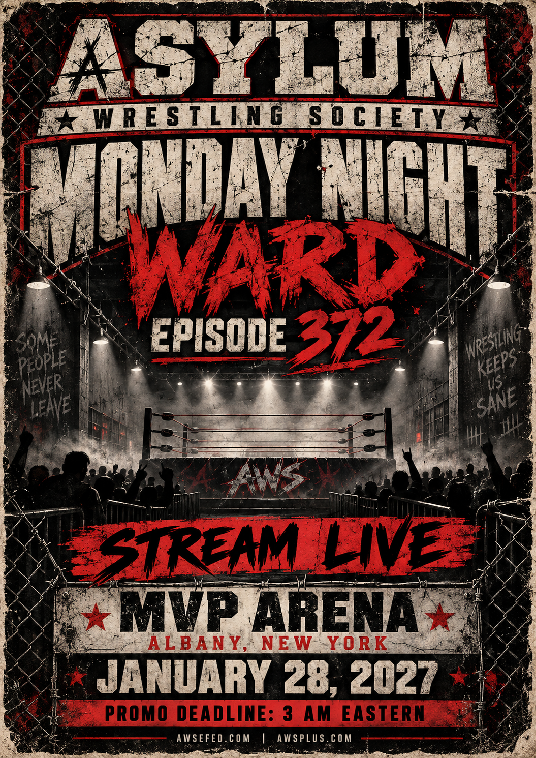 AWS Monday Night Ward #372 Poster