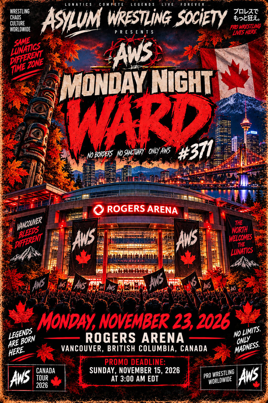 AWS Monday Night Ward #371 Poster