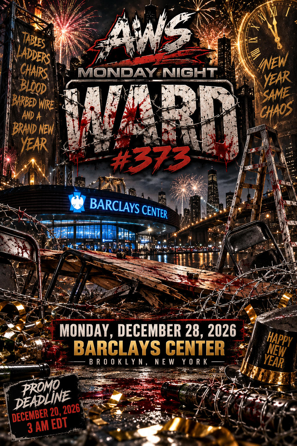 AWS Monday Night Ward #373 Poster